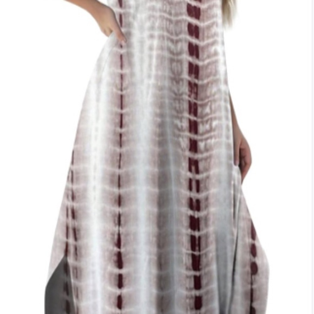 NEW Sleeveless Tie-Dye Maxi Dress - Picture 2 of 5